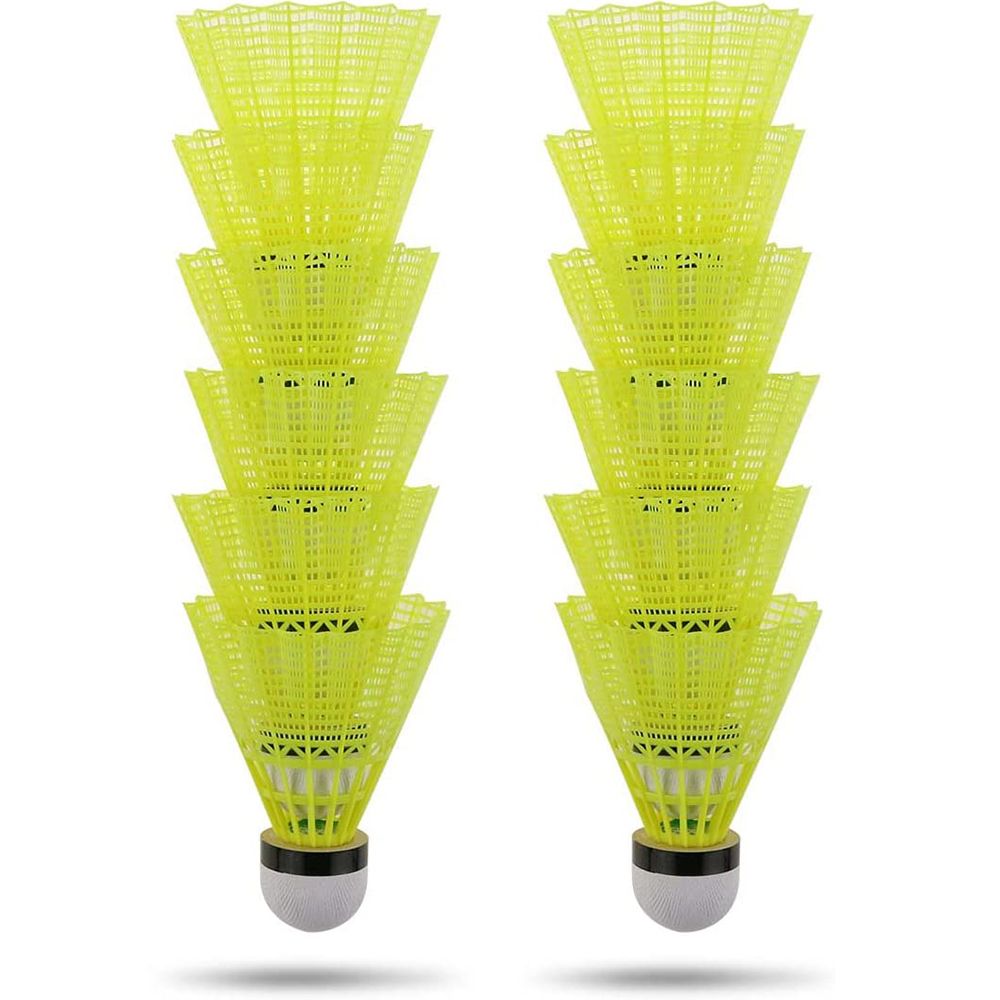 Feather Shuttlecock - Neue Plastik-Badmintonbälle, langlebige Sport-Nylon-Badmintonbälle für den