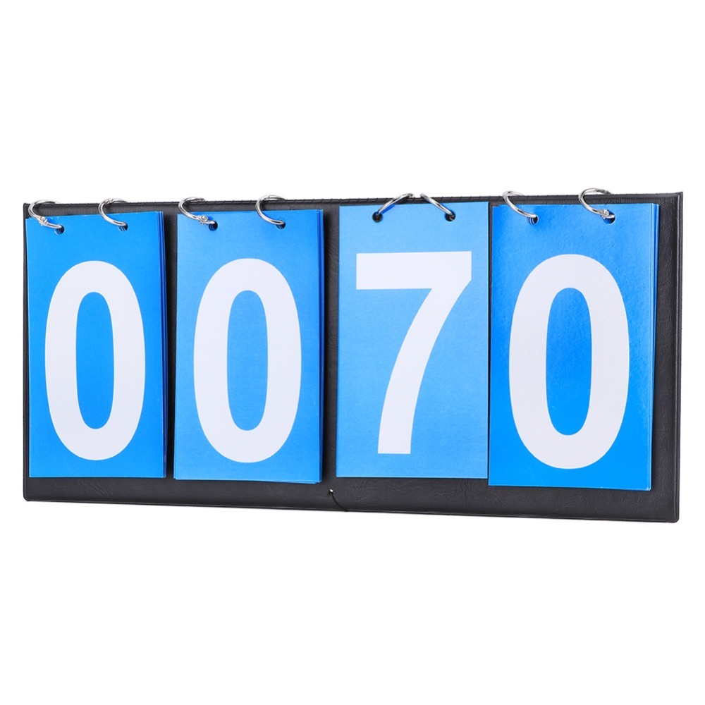 Tragbares blaues 4-stelliges A – Scoreboard Digital Bewertung und Preis