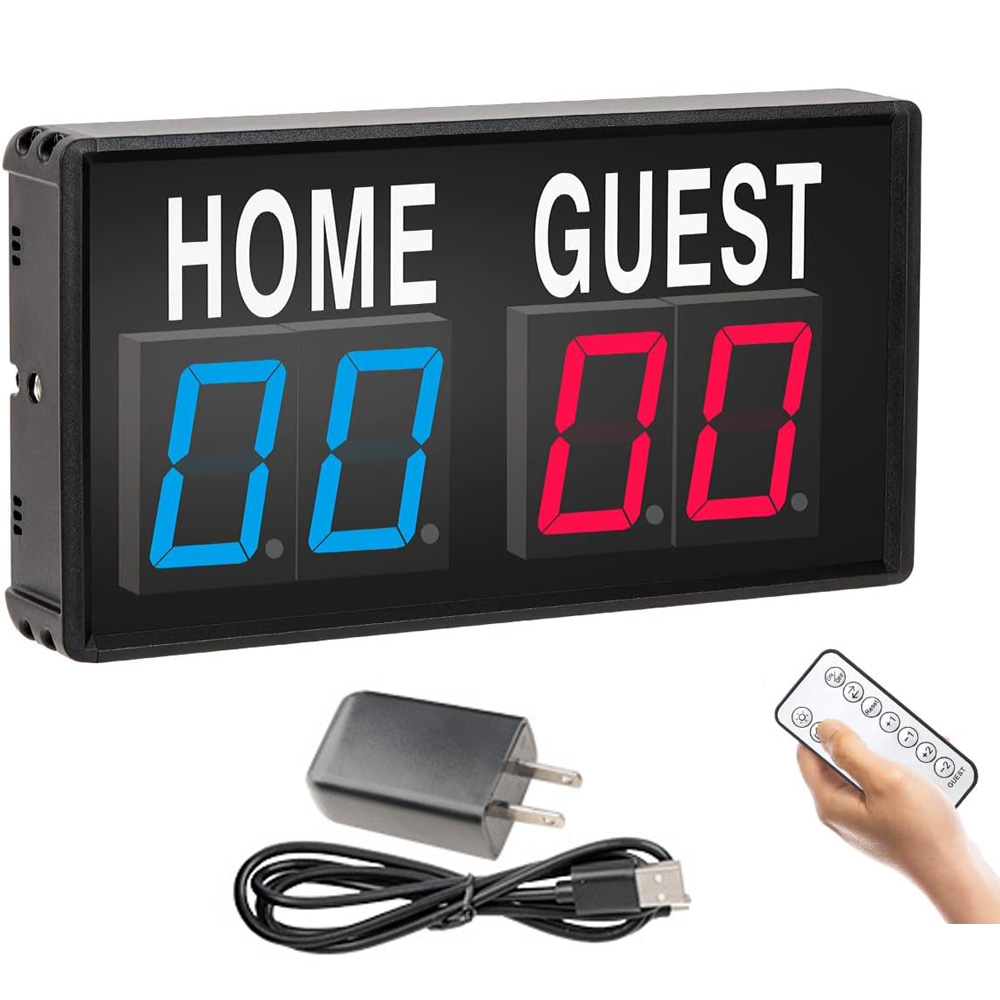 Tragbare 4-stellige LED-Anzeig – Scoreboard Digital Bewertung und Preis